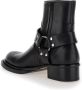 Alexander mcqueen Zwarte Leren Enkellaarzen Ritssluiting Black Heren - Thumbnail 3