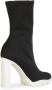 Alexander mcqueen Scuba Soft Boots in Black Canvas Zwart Dames - Thumbnail 18