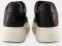 Alexander mcqueen Zwarte Leren Oversized Sneakers Black Dames - Thumbnail 3