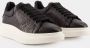 Alexander mcqueen Zwarte leren oversized sneakers Black Heren - Thumbnail 2