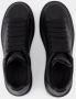 Alexander mcqueen Zwarte Leren Oversized Sneakers Black Heren - Thumbnail 4