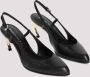 Alexander mcqueen Zwarte Leren Pumps met Uitsparingen Black Dames - Thumbnail 3