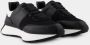Alexander mcqueen Zwarte Leren Runner Sneakers Black Heren - Thumbnail 2