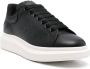 Alexander mcqueen Zwarte Leren Sneaker met Logodetails Black Heren - Thumbnail 3