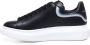 Alexander mcqueen Zwarte Leren Sneakers met Oversized Zool Black Heren - Thumbnail 4