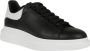 Alexander mcqueen Witte leren sneakers met bordeauxrode hiel White Heren - Thumbnail 2