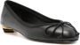 Alexander mcqueen Zwarte Leren Strikdetails Instapschoenen Black Dames - Thumbnail 4