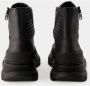 Alexander mcqueen Slick Enkellaarzen met Paneelontwerp Black Heren - Thumbnail 7