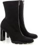 Alexander mcqueen Stijlvolle Neopreen Leren Laarzen Black Dames - Thumbnail 6