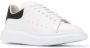 Alexander mcqueen Zwarte Oversize Leren Sneakers met Witte Hiel Black Heren - Thumbnail 2