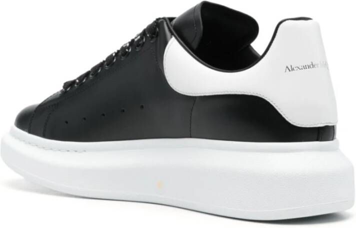 alexander mcqueen Zwarte Panel Sneakers Black Heren