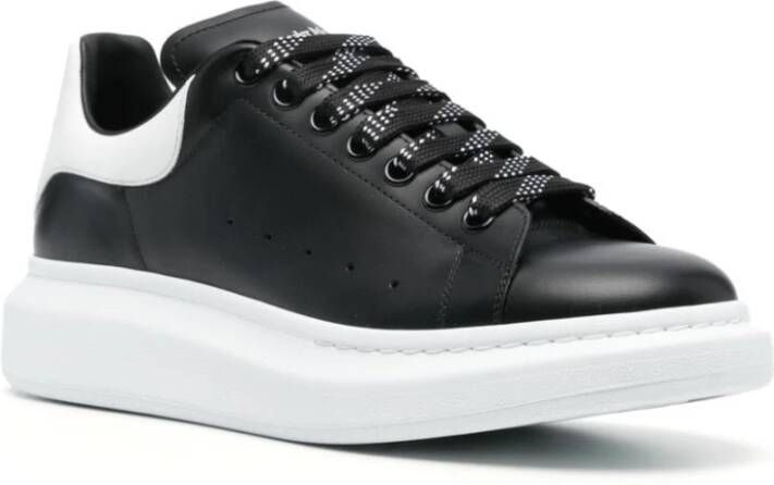 alexander mcqueen Zwarte Panel Sneakers Black Heren