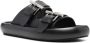 Alexander mcqueen Zwarte Sandalen met Dubbele Gesp Black Heren - Thumbnail 2