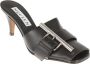 Alexander mcqueen Zwarte Sandalen voor Vrouwen Black Dames - Thumbnail 2