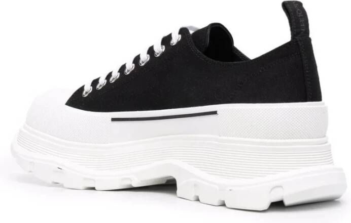 alexander mcqueen Zwarte Sneakers voor Mannen Aw24 Black Heren