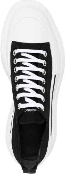 alexander mcqueen Zwarte Sneakers voor Mannen Aw24 Black Heren