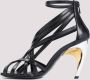 Alexander mcqueen Zwarte Strappy Sandalen Black Dames - Thumbnail 2