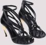 Alexander mcqueen Zwarte Strappy Sandalen Black Dames - Thumbnail 3