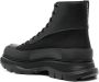 Alexander mcqueen Zwarte Veterschoenen met Rubberen Zool Black Heren - Thumbnail 3