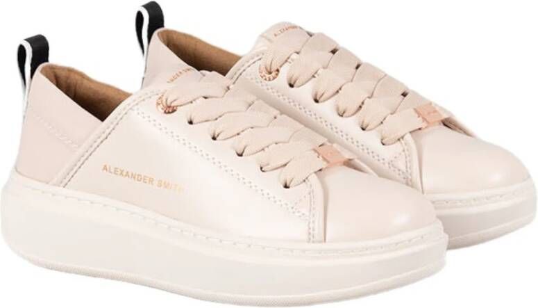 Alexander Smith Beige Vegan Sneakers voor Vrouwen Beige Dames