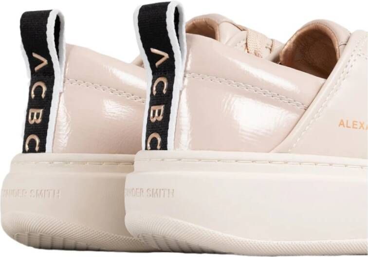 Alexander Smith Beige Vegan Sneakers voor Vrouwen Beige Dames