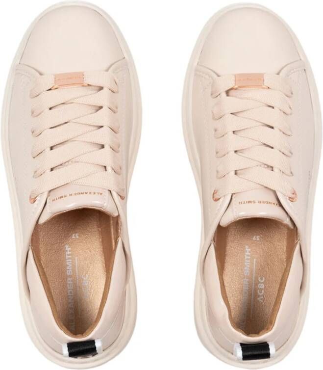 Alexander Smith Beige Vegan Sneakers voor Vrouwen Beige Dames