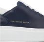 Alexander Smith Wembley Leren Sneakers voor Heren Blue Heren - Thumbnail 5