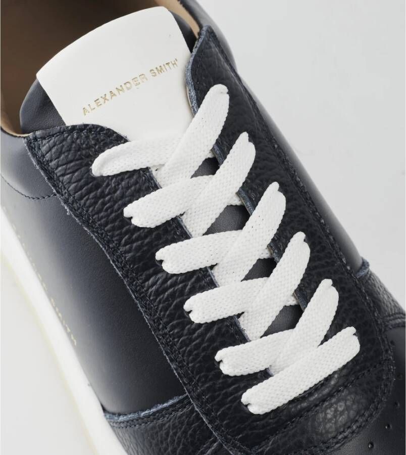 Alexander Smith Blauw Witte Sneakers Model Harrow Multicolor Heren