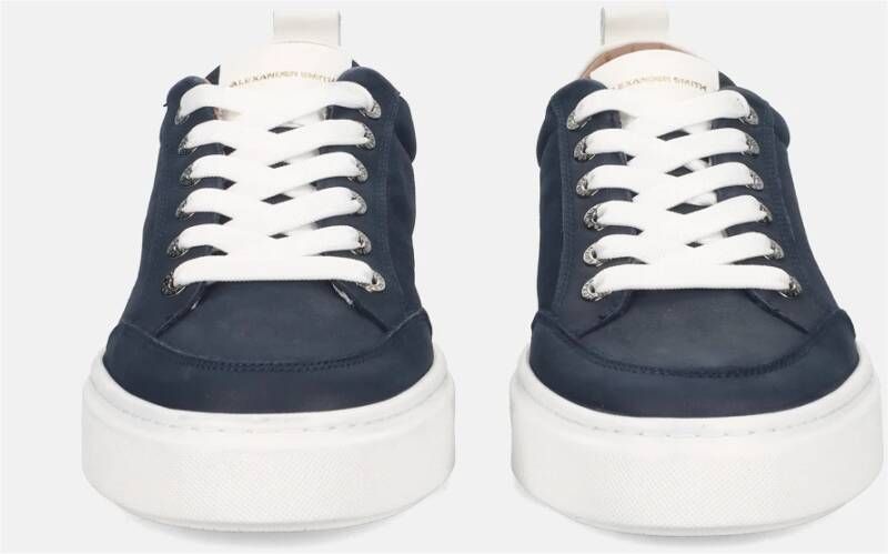 Alexander Smith Blauwe Bond Street Sneakers Blue Heren