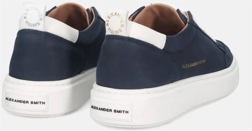 Alexander Smith Blauwe Bond Street Sneakers Blue Heren