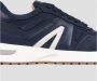 Alexander Smith Blauwe Runner Sneakers met Brede Veters Blue Heren - Thumbnail 2