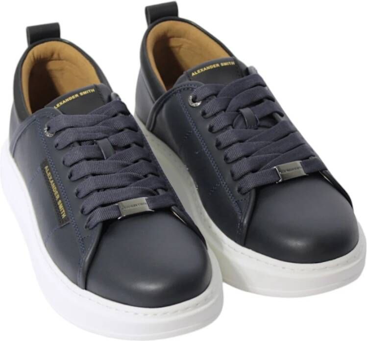 Alexander Smith Blauwe Wembley Sneakers Blue Heren