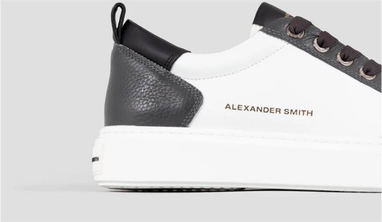 Alexander Smith Bond MAN Dark Grey White Heren