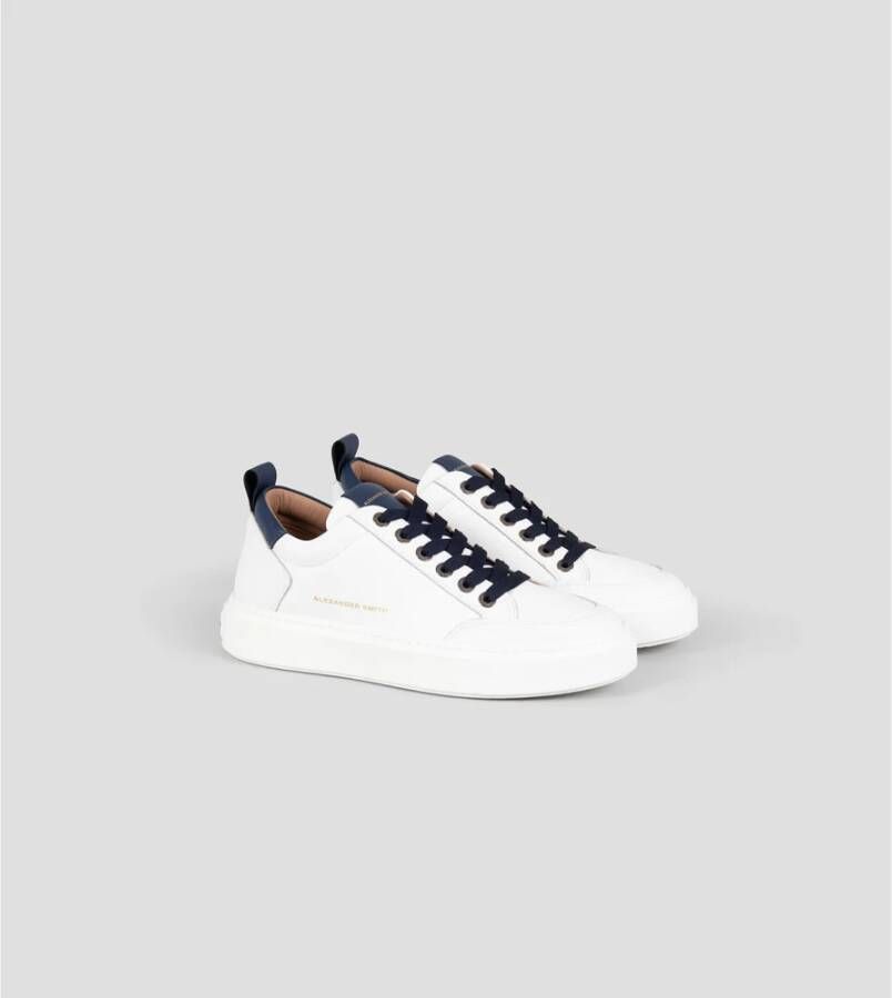 Alexander Smith Bond MAN White Blue White Heren