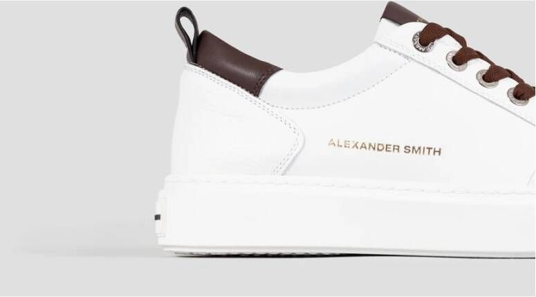 Alexander Smith Bond MAN White Dark Brown White Heren