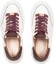 Alexander Smith Bordeaux Leren Sneakers met Plateauzool White Dames - Thumbnail 2