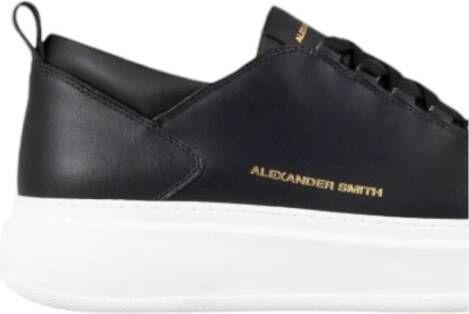 Alexander Smith Casual Sneakers voor Mannen en Vrouwen Black Heren