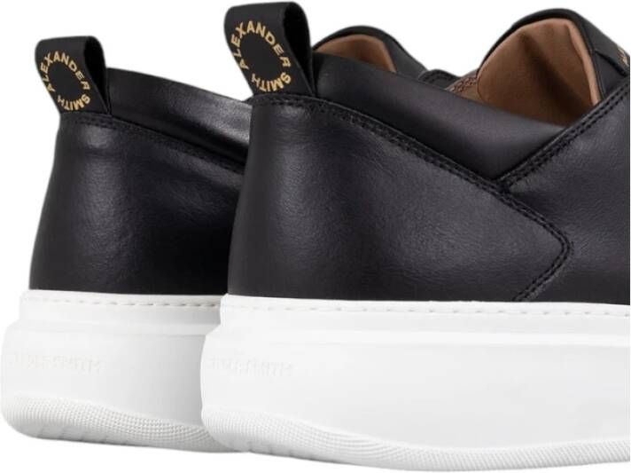 Alexander Smith Casual Sneakers voor Mannen en Vrouwen Black Heren