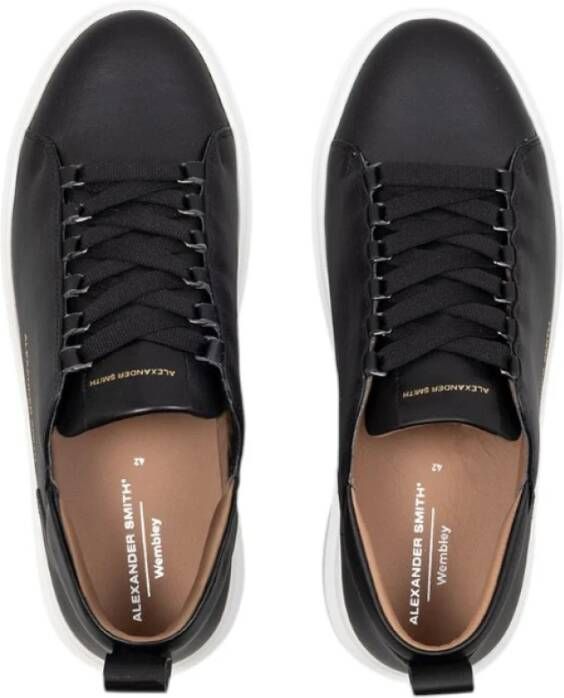 Alexander Smith Casual Sneakers voor Mannen en Vrouwen Black Heren