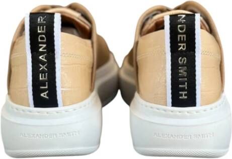 Alexander Smith Casual Sneakers voor Mannen en Vrouwen Brown Dames