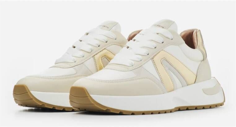 Alexander Smith Crème Runner Sneakers Beige Dames