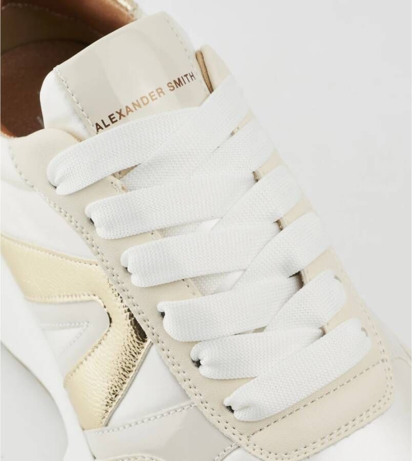 Alexander Smith Crème Runner Sneakers Beige Dames