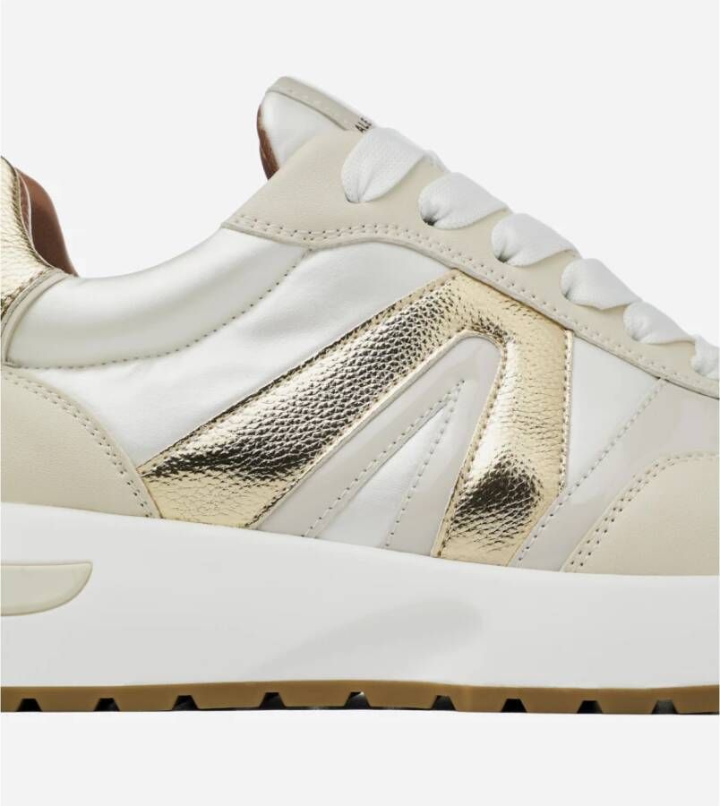 Alexander Smith Crème Runner Sneakers Beige Dames