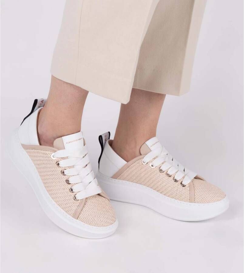 Alexander Smith Crème Wembley Vrouw Sneakers Beige Dames