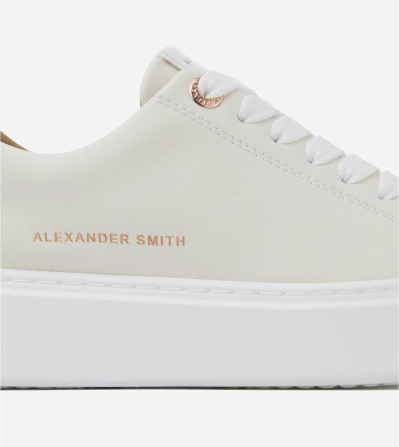 Alexander Smith Crème Wit Londen Vrouw Sneakers Multicolor Dames