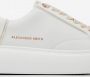 Alexander Smith Eco-Greenwich Vegan Sneakers Roomkleurige Stiksels White Dames - Thumbnail 4