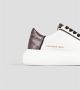 Alexander Smith Eco-Greenwich Vrouw Wit Zwart Sneakers White Dames - Thumbnail 2