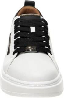 Alexander Smith Eco-Wembley Heren Sneakers met Zwarte Details White Heren