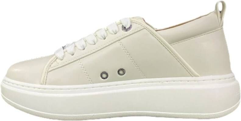 Alexander Smith Eco Wembley Leren Sneaker Off White Heren