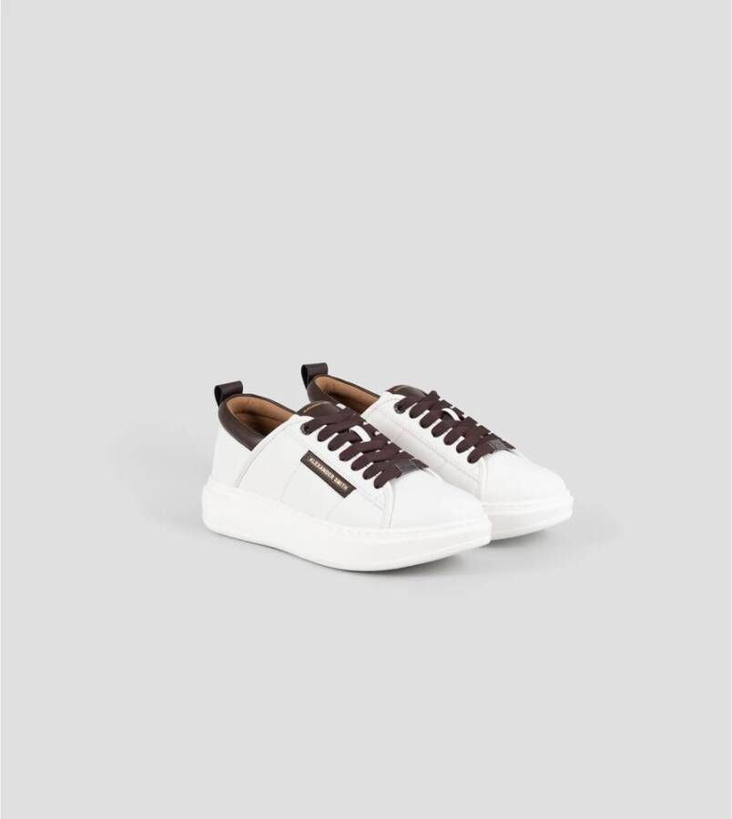 Alexander Smith Eco-Wembley MAN White Dark Cognac White Heren